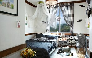 Double Room | Free WiFi - Bongpyung Provence Pension (Pyeongchang)