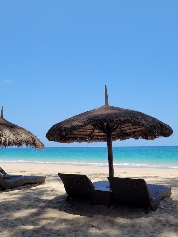 Private beach, sun loungers, beach umbrellas, beach towels