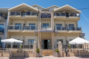 Façade de l’hébergement