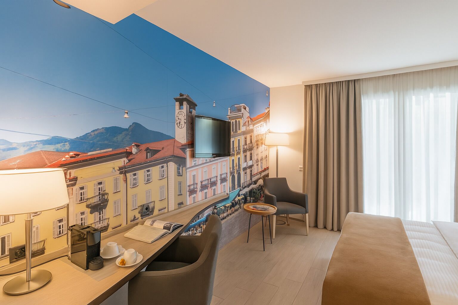 comfort double room, 2 single beds | 1 bedroom, premium bedding, minibar, in-room safe