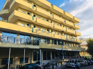 Fassade der Unterkunft