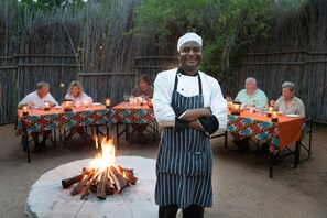 Breakfast, lunch and dinner served - Sausage Tree Safari Camp (Hoedspruit)