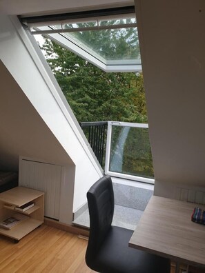 Düssel 1 | Ausblick vom Zimmer