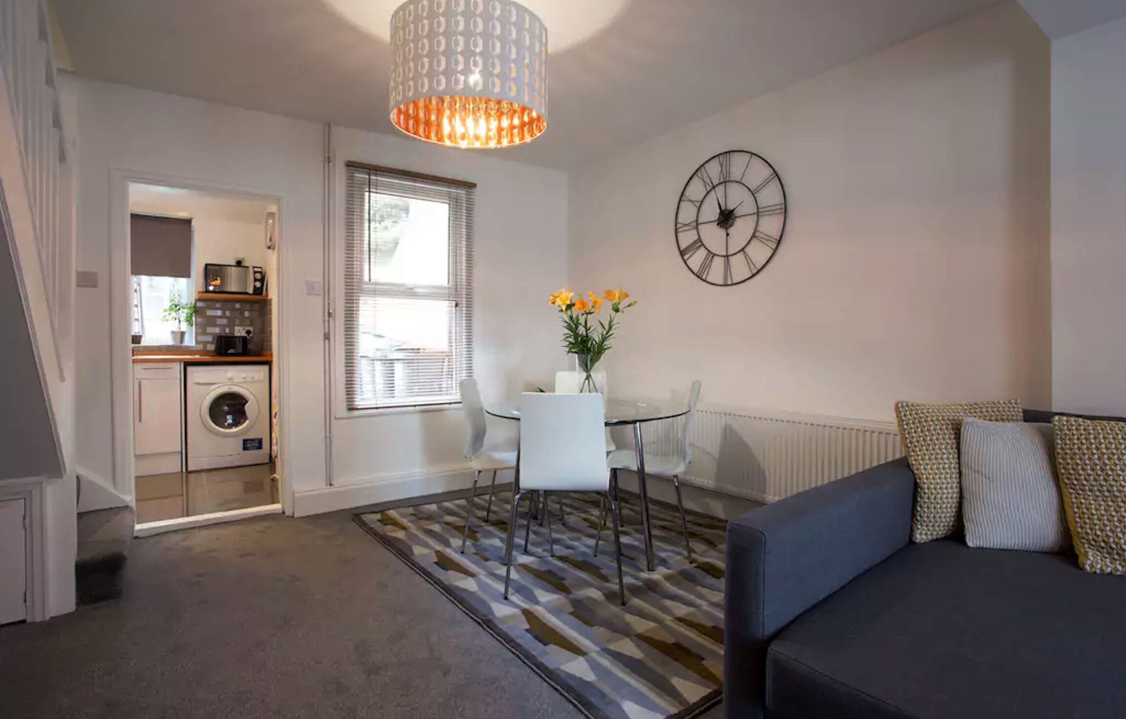 economy house (hastings house) | living area | flat-screen tv