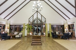 Zona de estar del vestíbulo