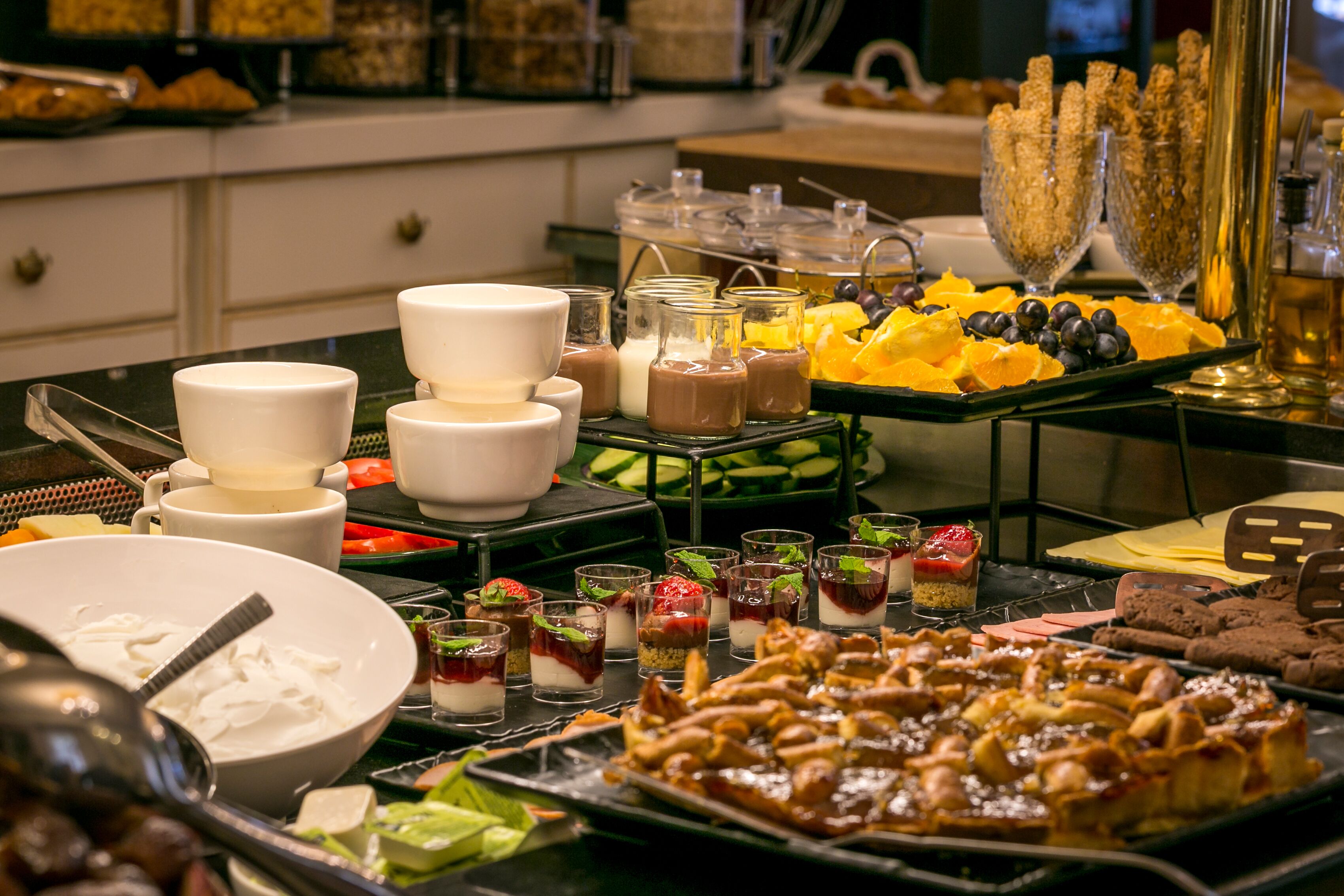 Tägliches inbegriffenes Frühstücksbuffet