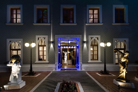 Entrada de la propiedad