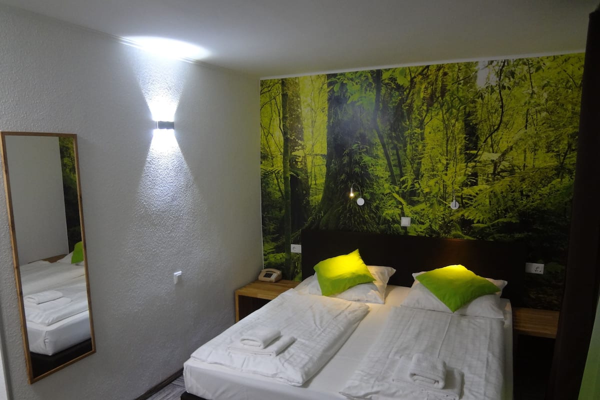 Desk, iron/ironing board, free WiFi, bed sheets