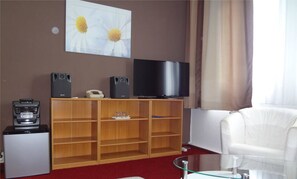 Flat-screen TV - Hotel Zum Gruendle (Oberhof)