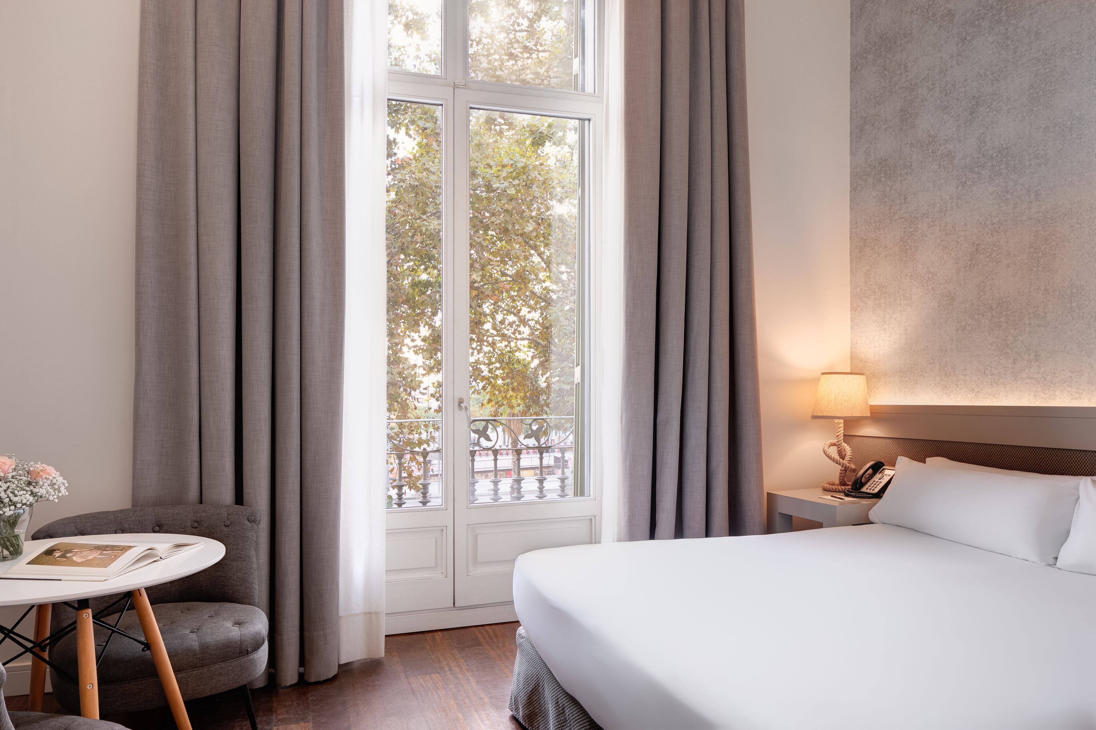 Down comforters, in-room safe, soundproofing, iron/ironing board