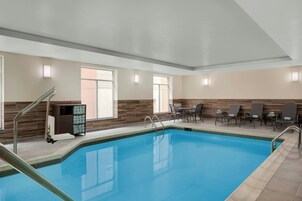 Una piscina techada