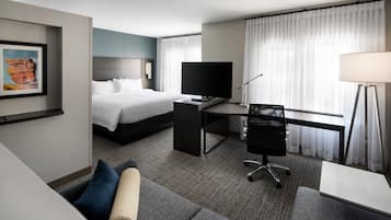1 bedroom, premium bedding, pillowtop beds, iron/ironing board
