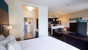 Premium bedding, pillow-top beds, iron/ironing board