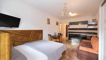 Studio | 1 slaapkamer, een bureau, geluiddichte muren, gratis wifi