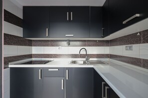 Deluxe-Apartment, 2 Schlafzimmer | Eigene Küche