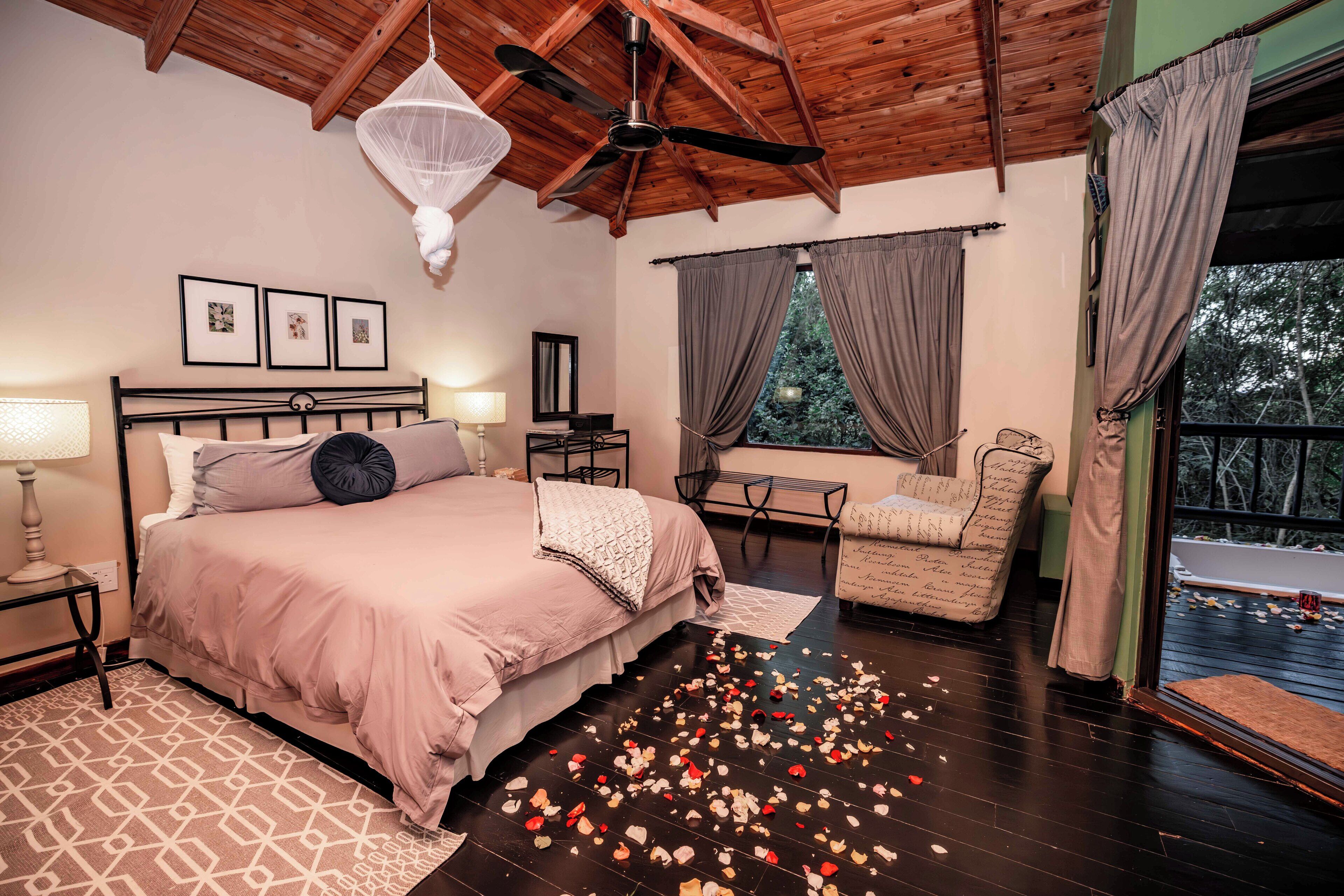 舒适村舍, 1 间卧室 | 1 多间卧室、埃及棉床单、高档床上用品、Select Comfort 床