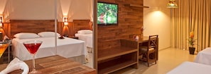 Deluxe Apartment, Multiple Bedrooms, Pool View | 1 bedroom, minibar, in-room safe, individually decorated