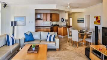 Apartment, 3 Bedrooms (804 Oysters) | Living room | Flat-screen TV