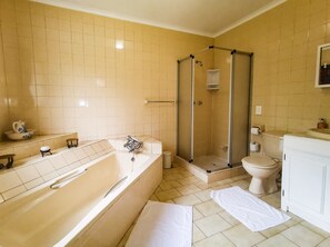 Standard Double Room, 1 Double Bed | Bathroom | Shower, free toiletries, hair dryer, towels - Loerie Guesthouse (Hoedspruit)
