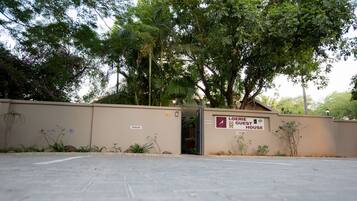 Blick von der Unterkunft