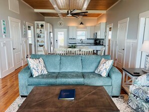 House, 4 Bedrooms | Living area | TV