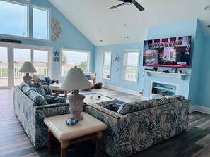 House, 4 Bedrooms | Living area | Smart TV, DVD player - Serenity's Star 4 Bedroom Home by RedAwning (Supply)