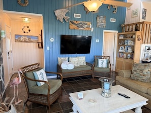 House, 4 Bedrooms | Living area | Flat-screen TV - Windchimes 4 Bedroom Home by RedAwning (Supply)
