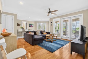 House, 5 Bedrooms | Living area | TV, DVD player - Windsong - 5 Br Home (Supply)
