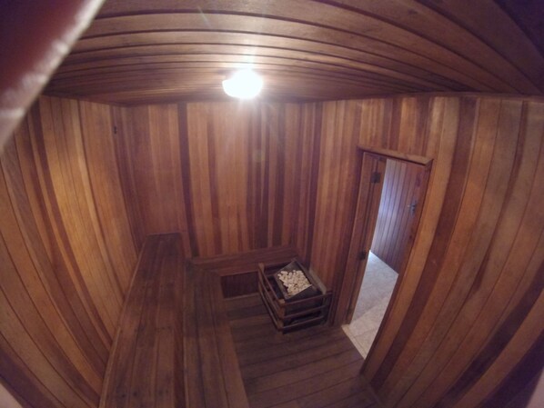 Sauna - Pousada Santo Antônio (Santo Antonio do Pinhal)