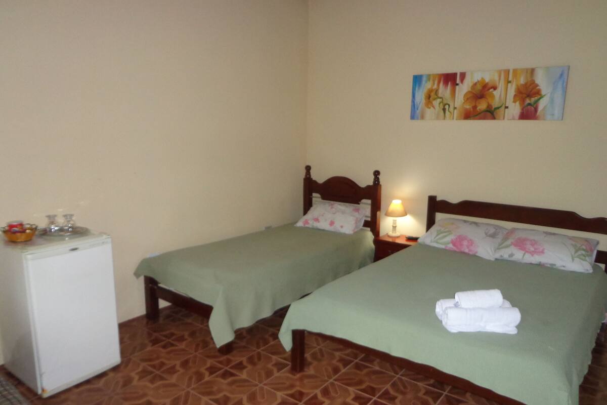 Minibar, wifi gratis y ropa de cama 
