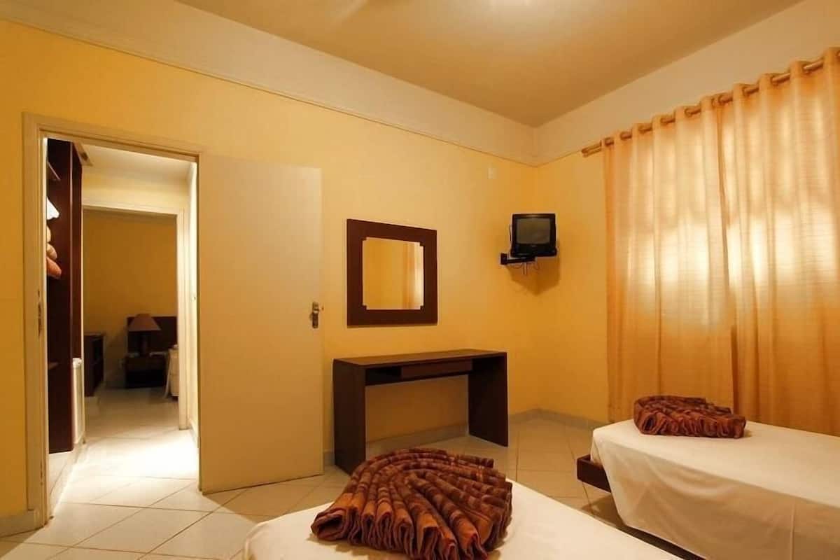 Minibar, desk, free cots/infant beds, free WiFi