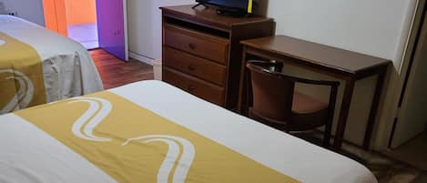 Desk, iron/ironing board, free cots/infant beds, free rollaway beds