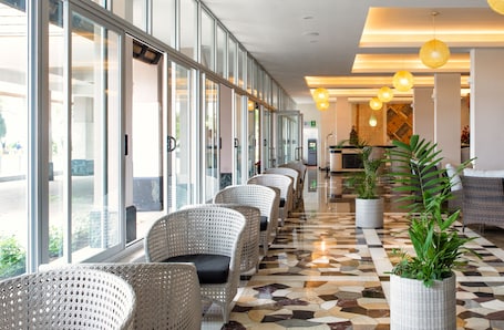 Sala de estar en el lobby