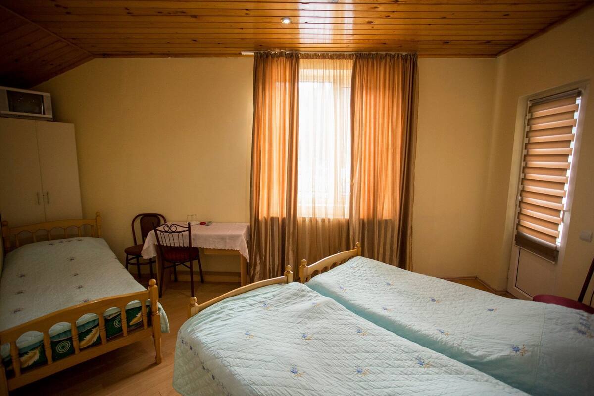 In-room safe, desk, blackout curtains, soundproofing