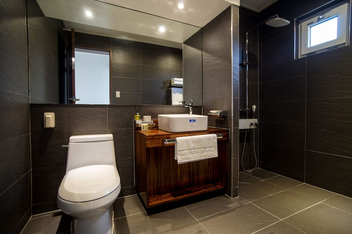 Bañera y ducha independientes, bañera de hidromasaje