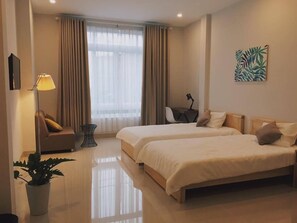 Studio (Twin Room) | Premium bedding, free WiFi - The Highland House (Buon Ma Thuot)