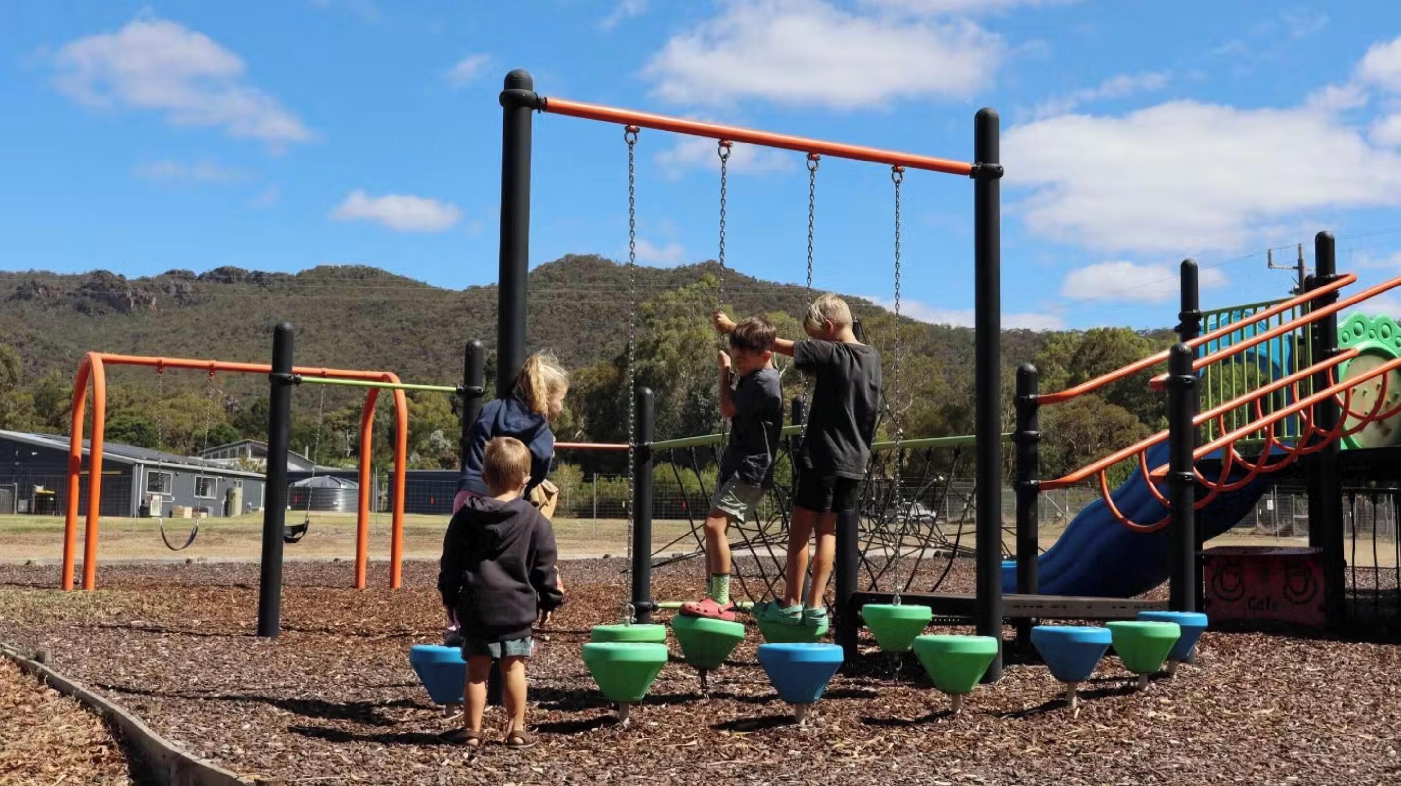 Utendørs lekeområde for barn