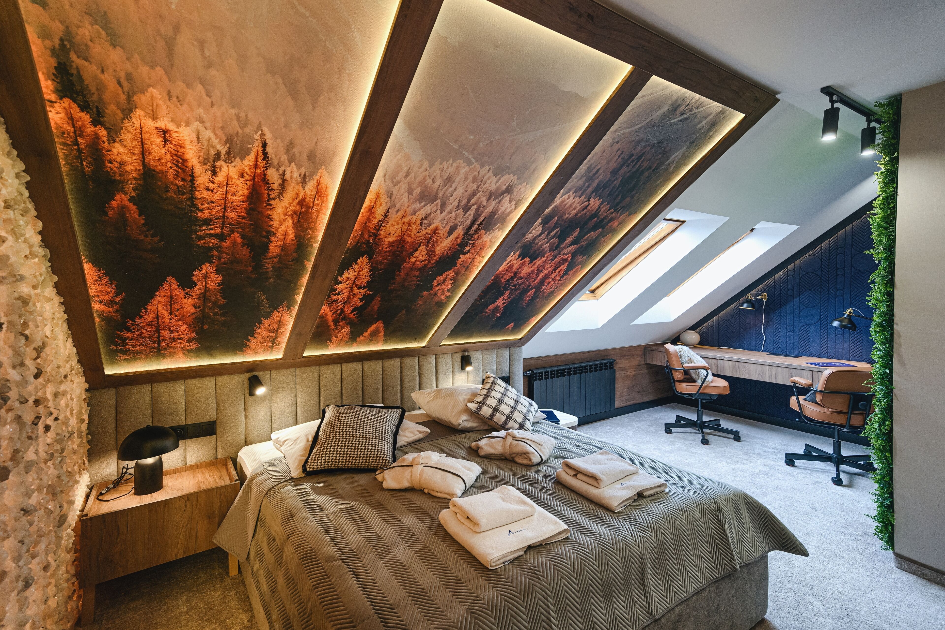 Deluxe-Doppelzimmer (no direct access to therms)
