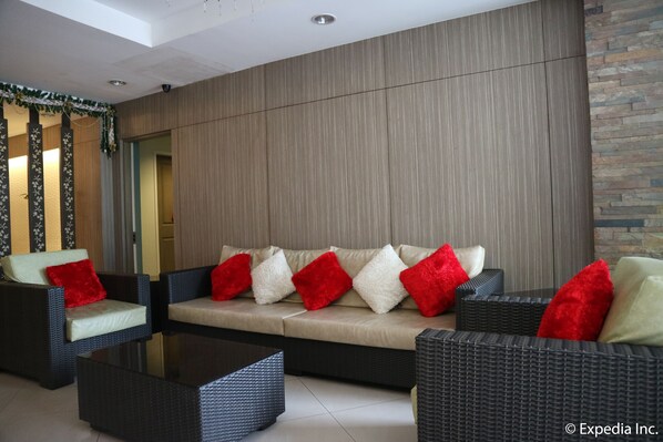 Sala de estar en el lobby