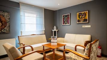 Sala de estar en el lobby