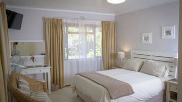 Standard Double Room, Garden View | Down comforters, soundproofing, cribs (free), rollaway beds (surcharge)
