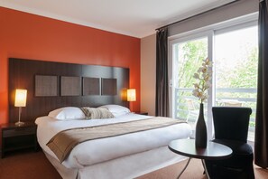Deluxe-Doppelzimmer, zum Innenhof hin