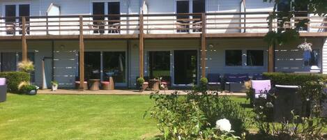 Façana frontal de l'allotjament