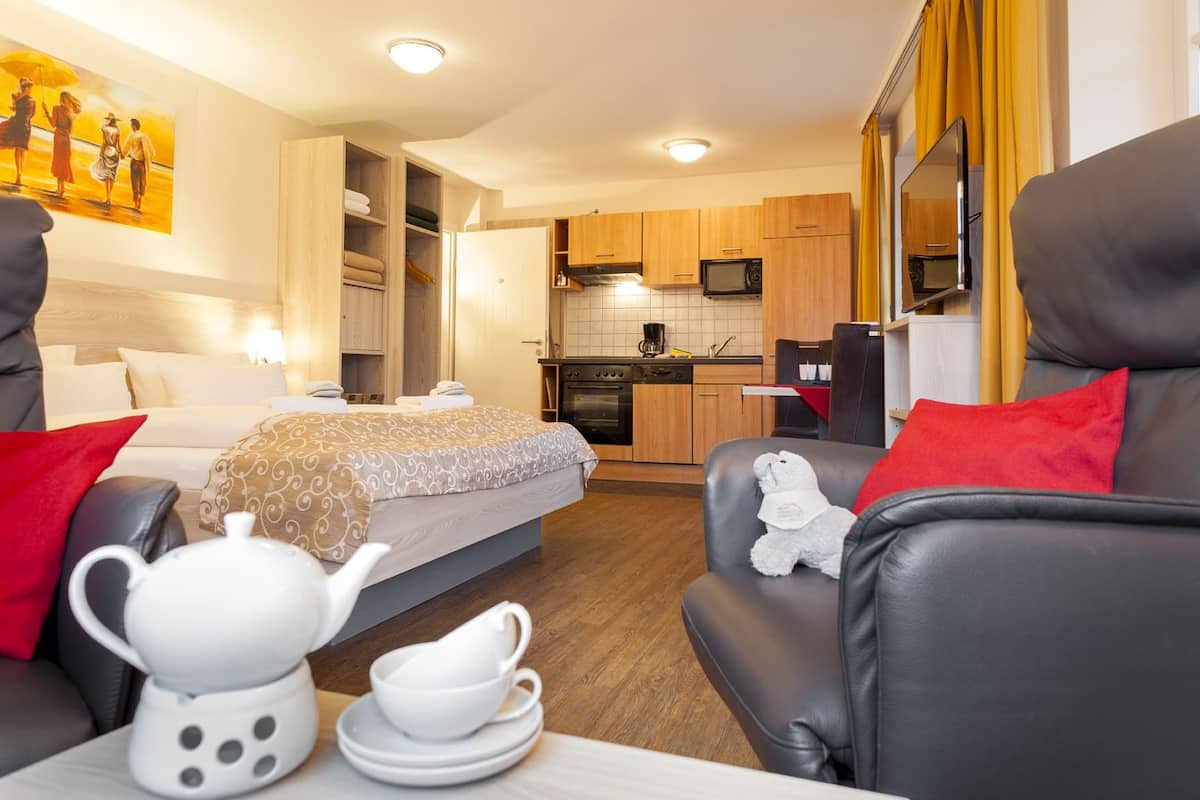 Superior Double Room (in main or annex building) | Private kitchen | Coffee/tea maker, electric kettle
