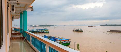 Utsikt fra overnattingsstedet