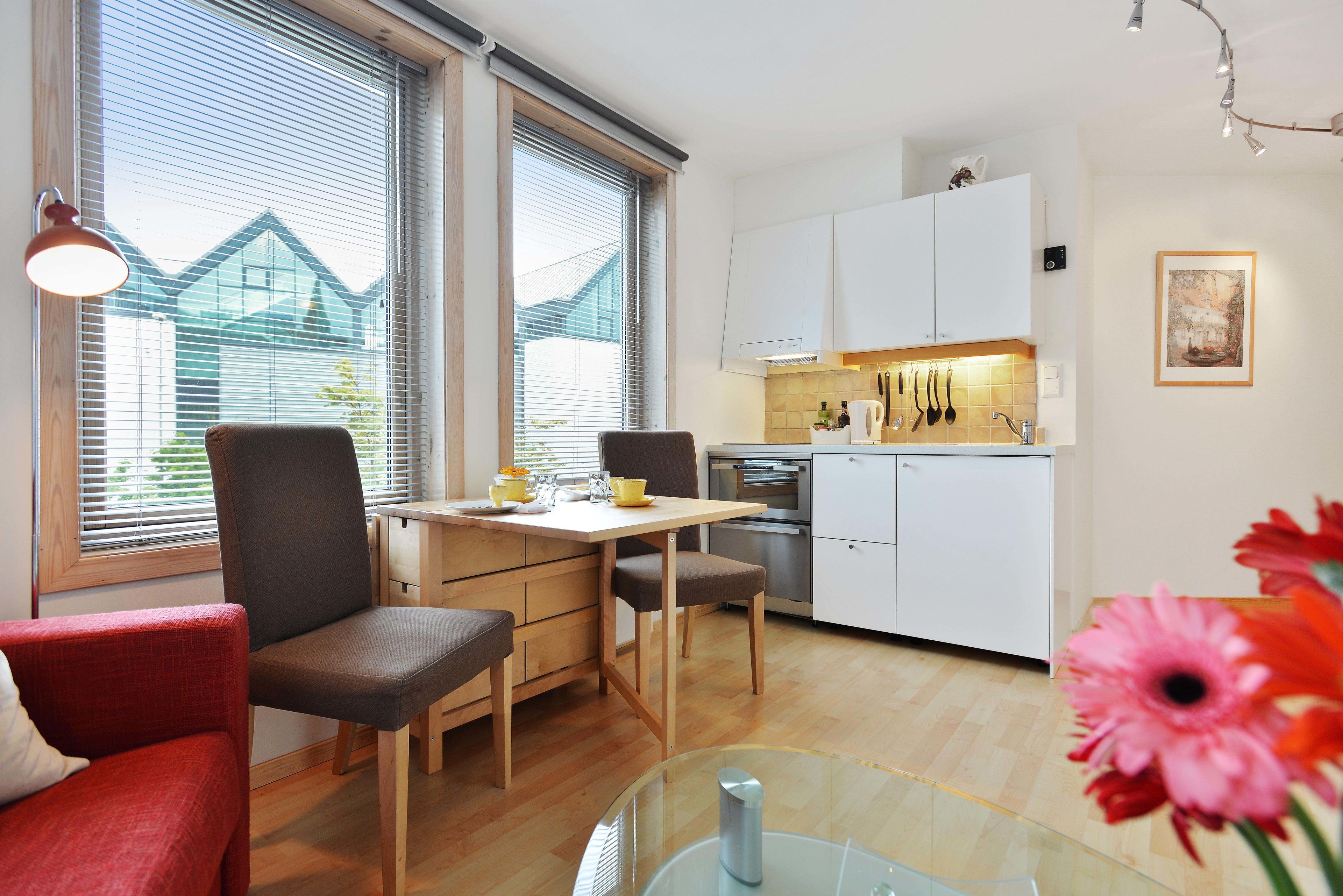 comfort apartment, 1 double bed with sofa bed | in-room dining