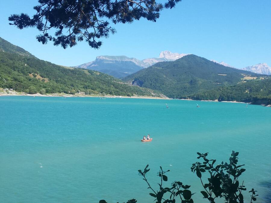 Uitzicht vanuit accommodatie