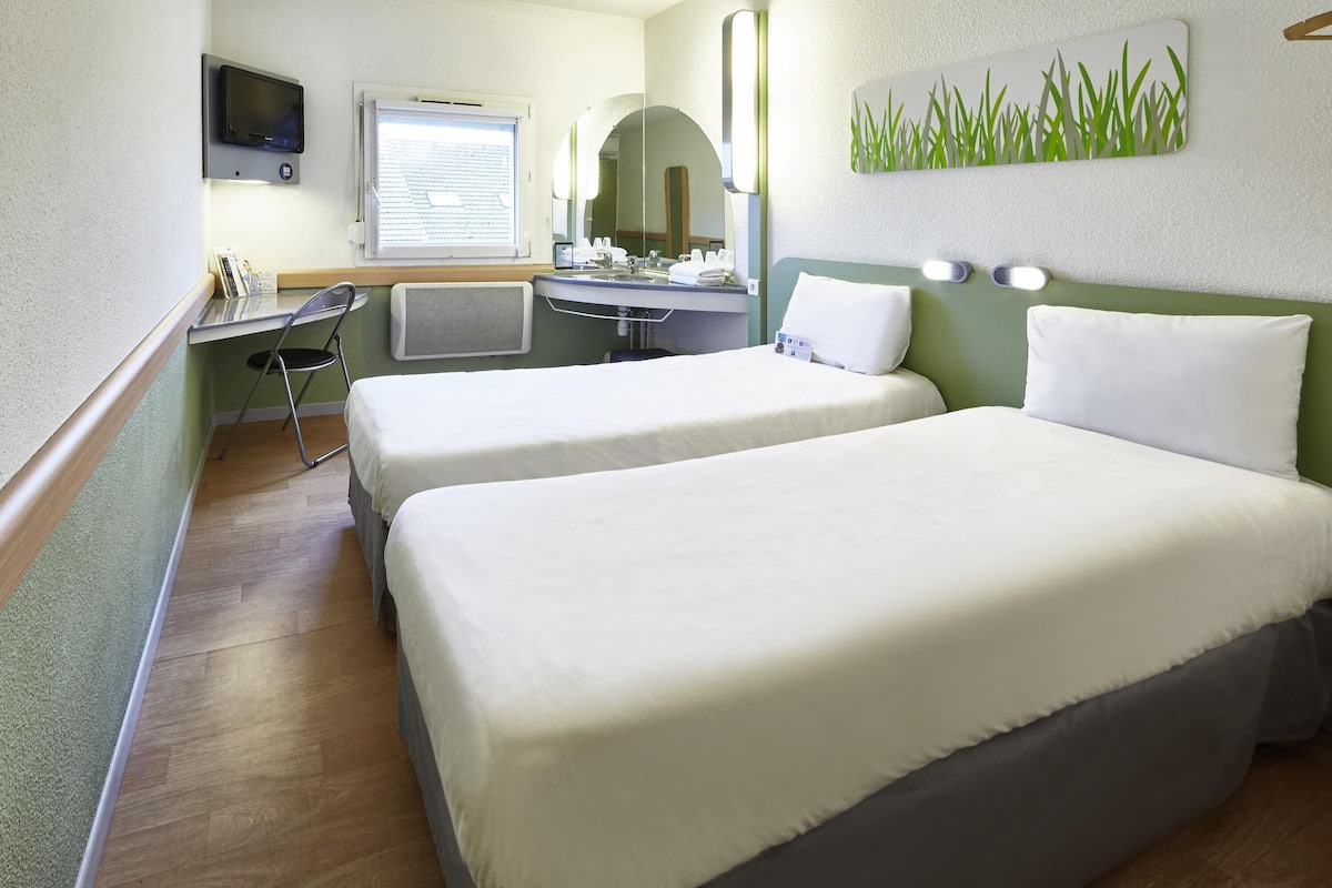 Zweibettzimmer, 2 Einzelbetten