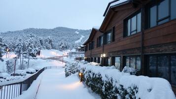 Majoituspaikan julkisivu