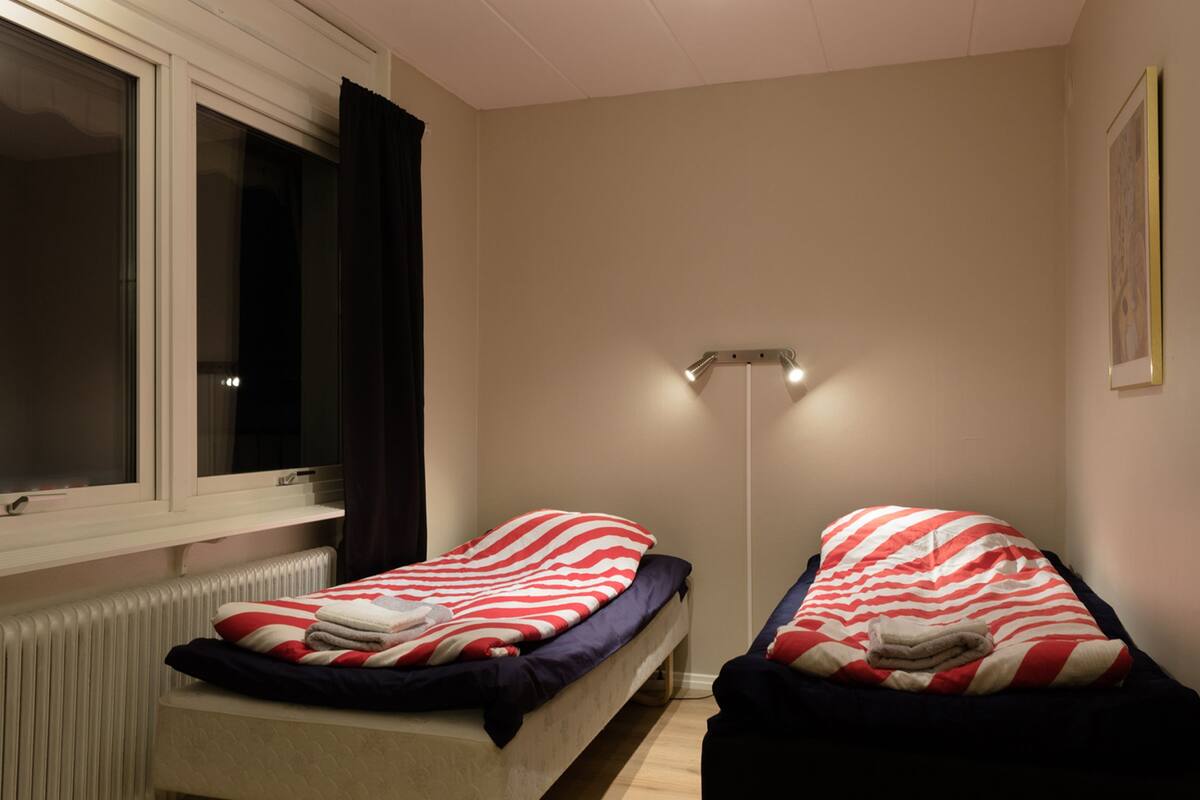 Dobbeltrom – comfort, 1 soverom, fjellutsikt | Sengetøy av topp kvalitet, strykejern/-brett og wi-fi (inkludert)